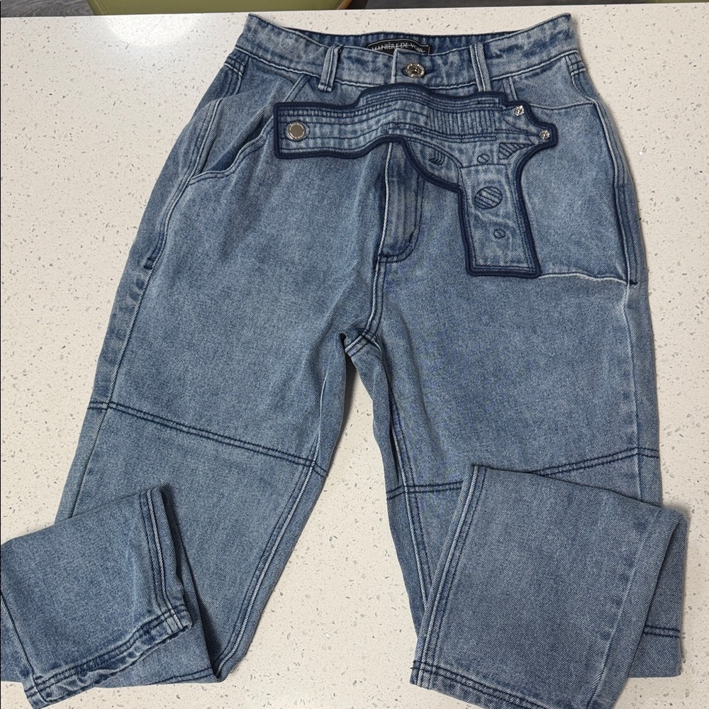 Stylish Blue Denim Jeans